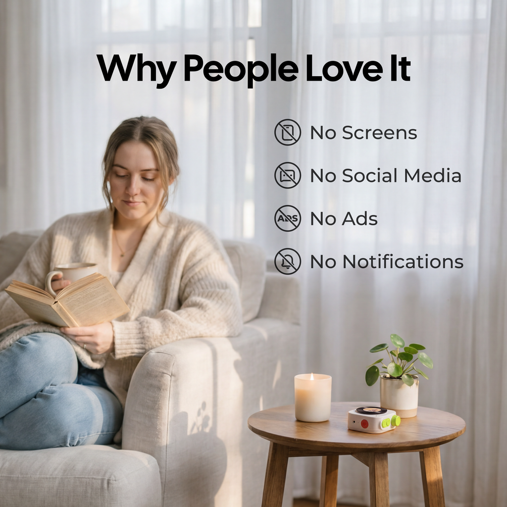 Chechirp Spin: Leave the Screens Behind.